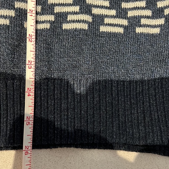 Hollister Mens Navy Blue Sweater Long Sleeves Knit Crew Neck - Picture 8 of 9